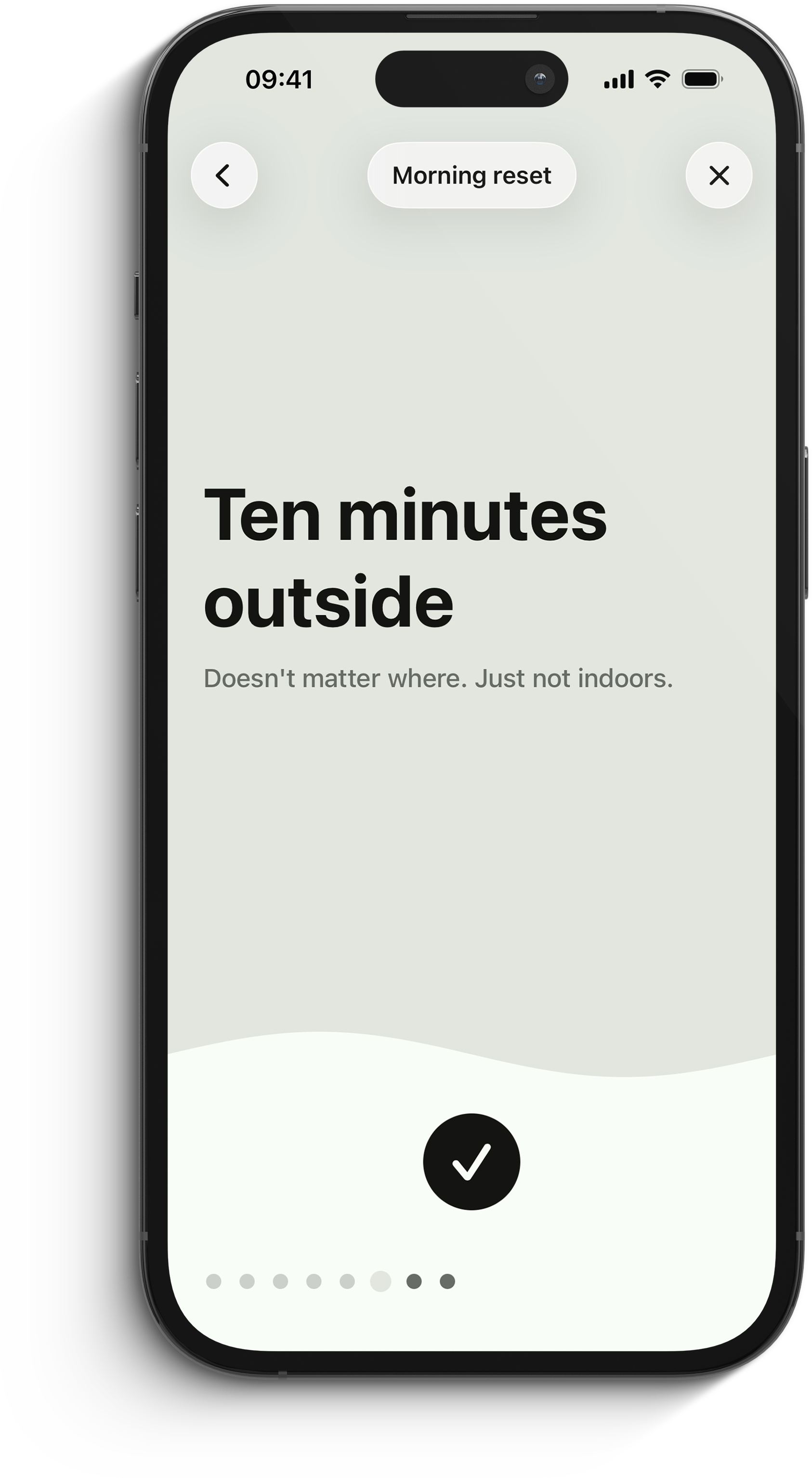 Patter screenshot — portrait